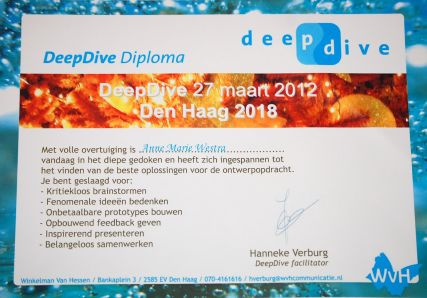 BID expedition 2012 DeepDive Diploma